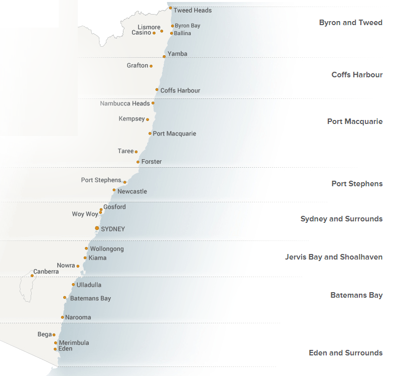 Whale Migration Along The East Coast of Australia East coast Australia whale migration